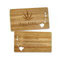 Handmade Bamboo Wooden Personalized Logo Business Calling ID Cards